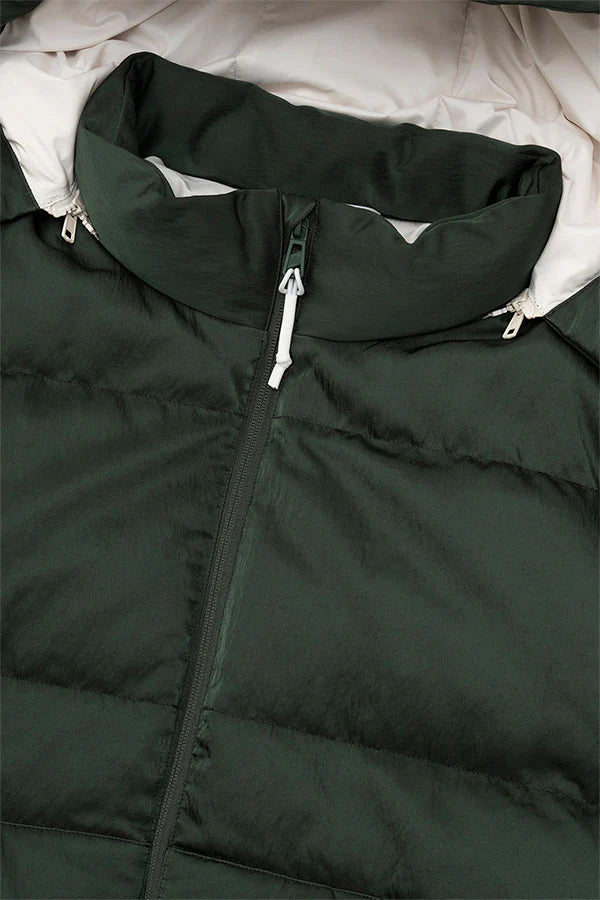 DIGAWEL【ディガウェル】Hoodie puffer jacket（F/CE.×DIGAWEL) (Green)