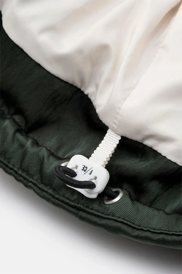 DIGAWEL【ディガウェル】Hoodie puffer jacket（F/CE.×DIGAWEL) (Green)