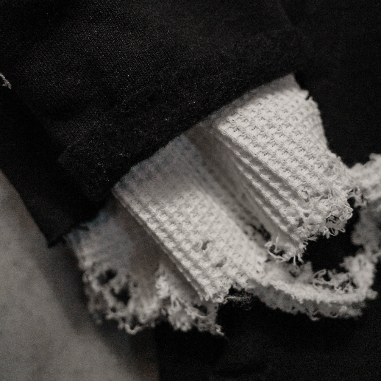 Tremolo【トレモロ】14th Anniv. Damege Layered Hoodie Custom Made