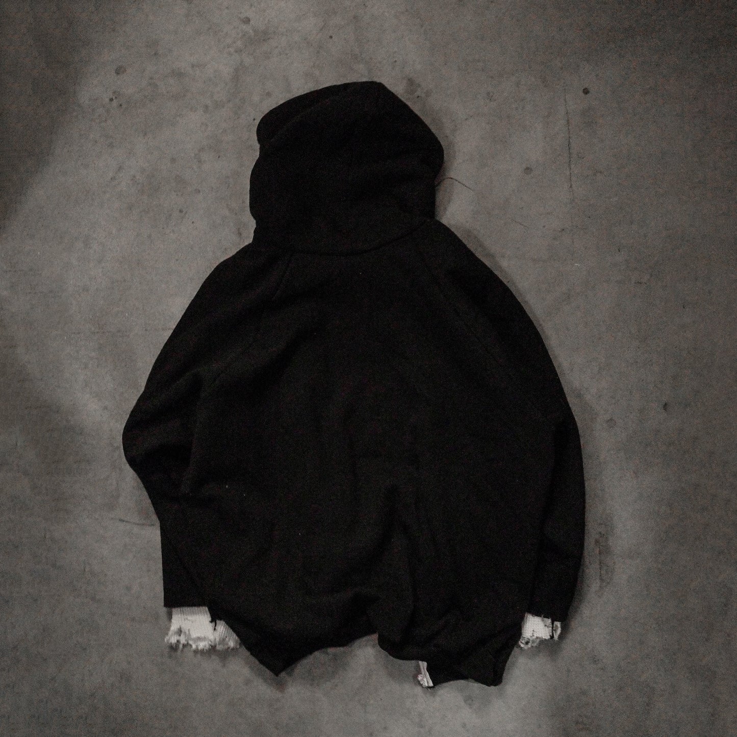 Tremolo【トレモロ】14th Anniv. Damege Layered Hoodie Custom Made