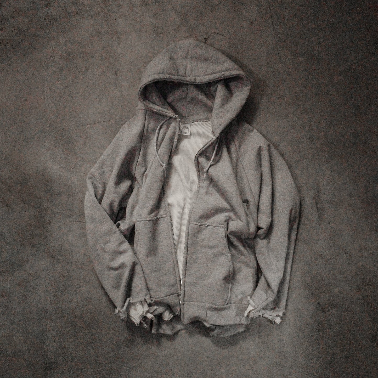Tremolo【トレモロ】14th Anniv. Damege Layered Hoodie Custom Made