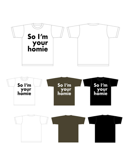 iCON.【アイコン】Homie T-shirts