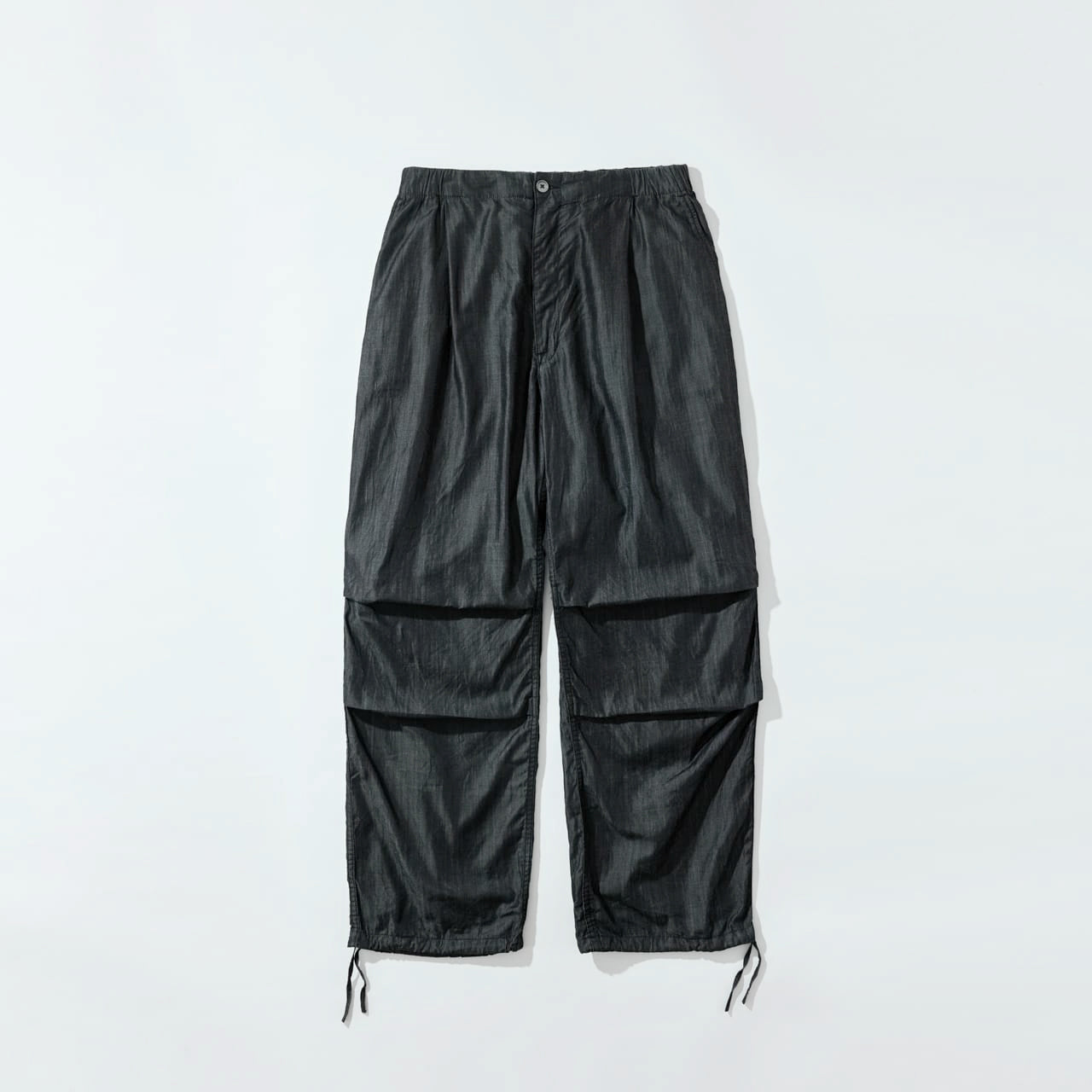 WELLDER【ウェルダー】Wide Silhouette Over Pants (BLACK)