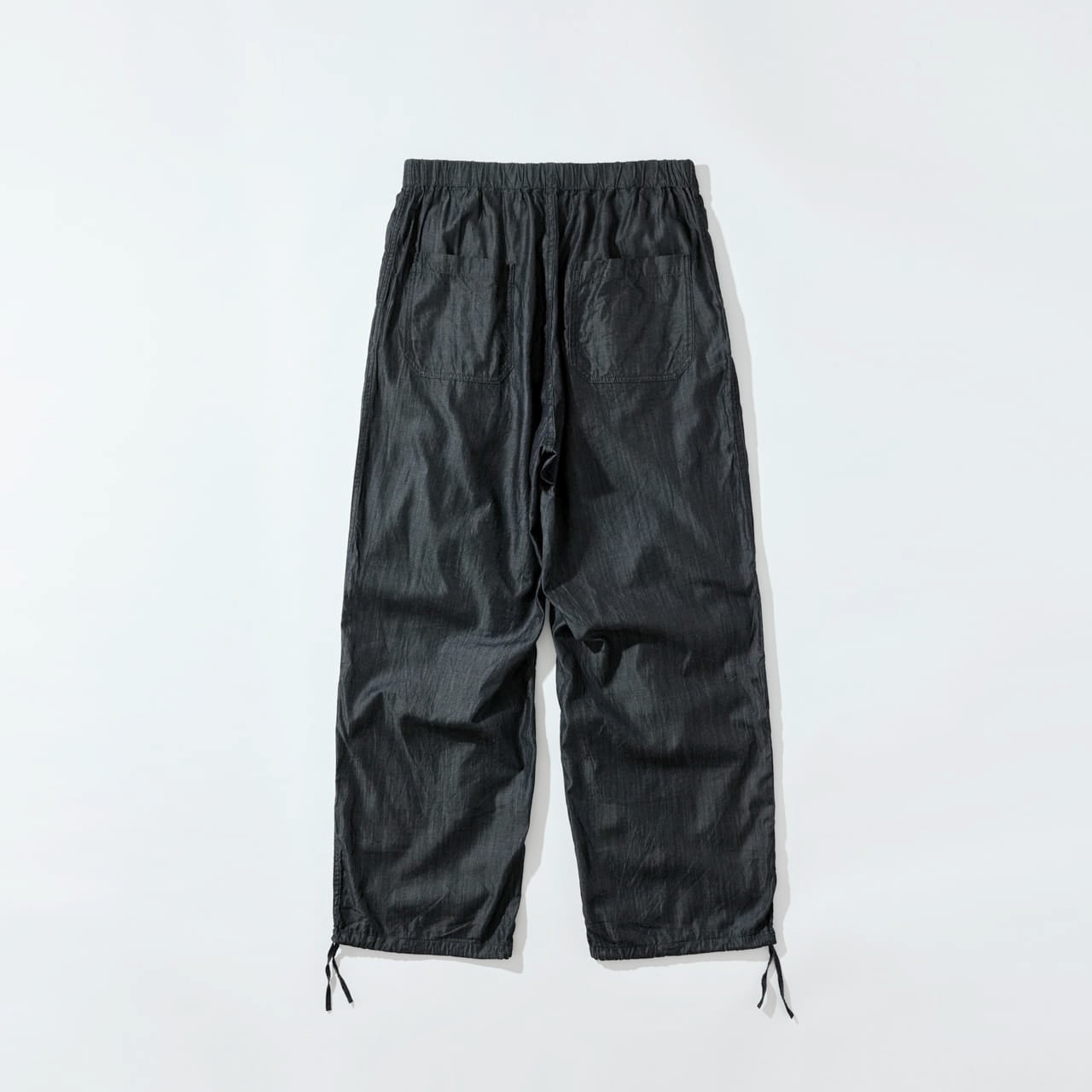 WELLDER【ウェルダー】Wide Silhouette Over Pants (BLACK)