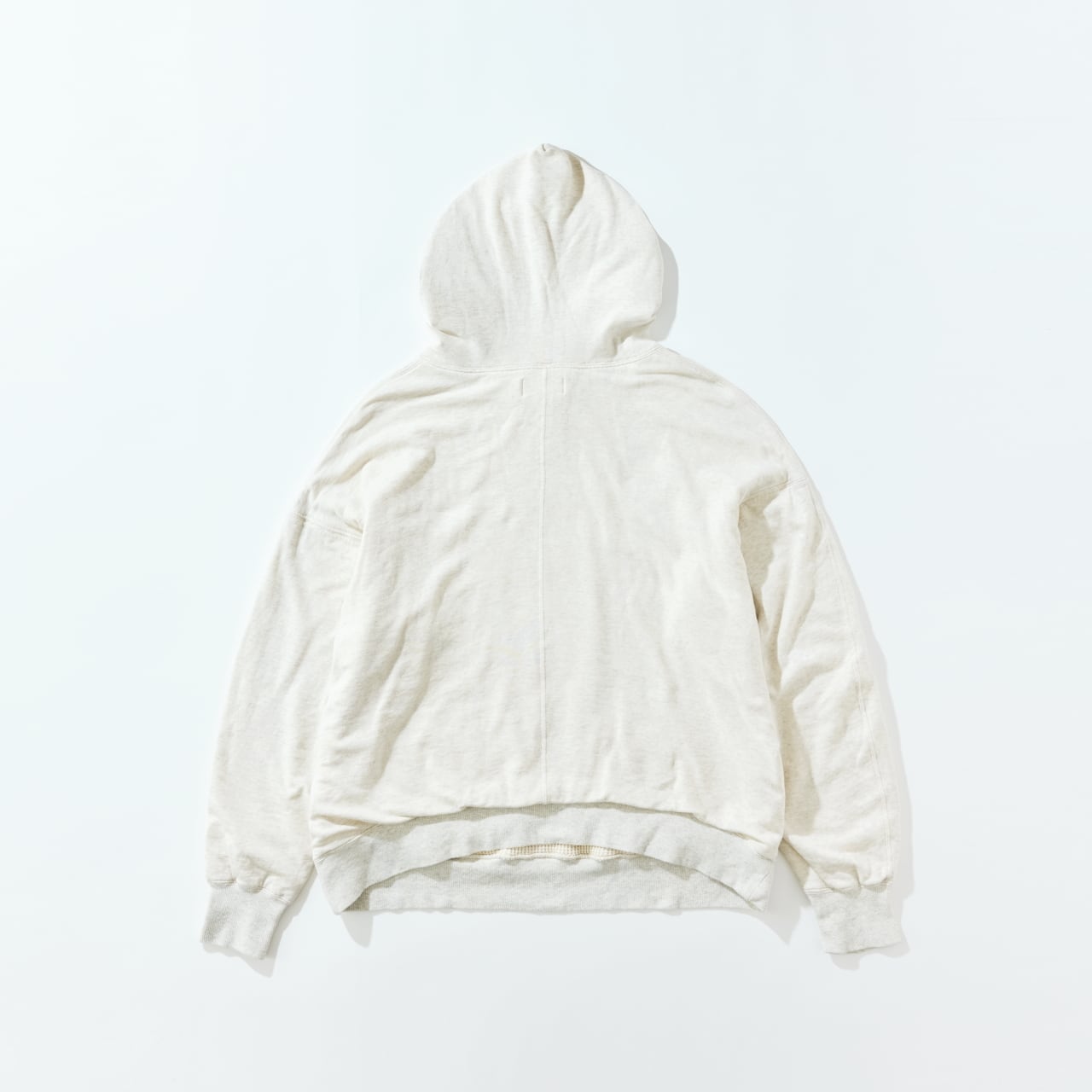 WELLDER【ウェルダー】Double Face Wide Hooded(Heather Gray)