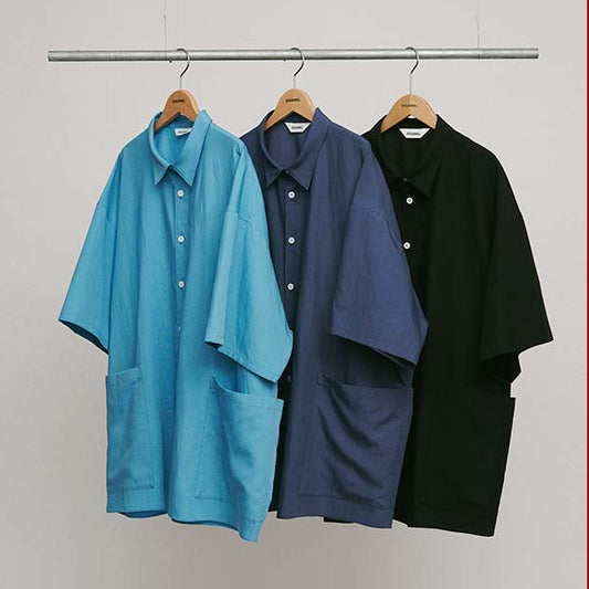 DIGAWEL【ディガウェル】Side pocket S/S shirt②