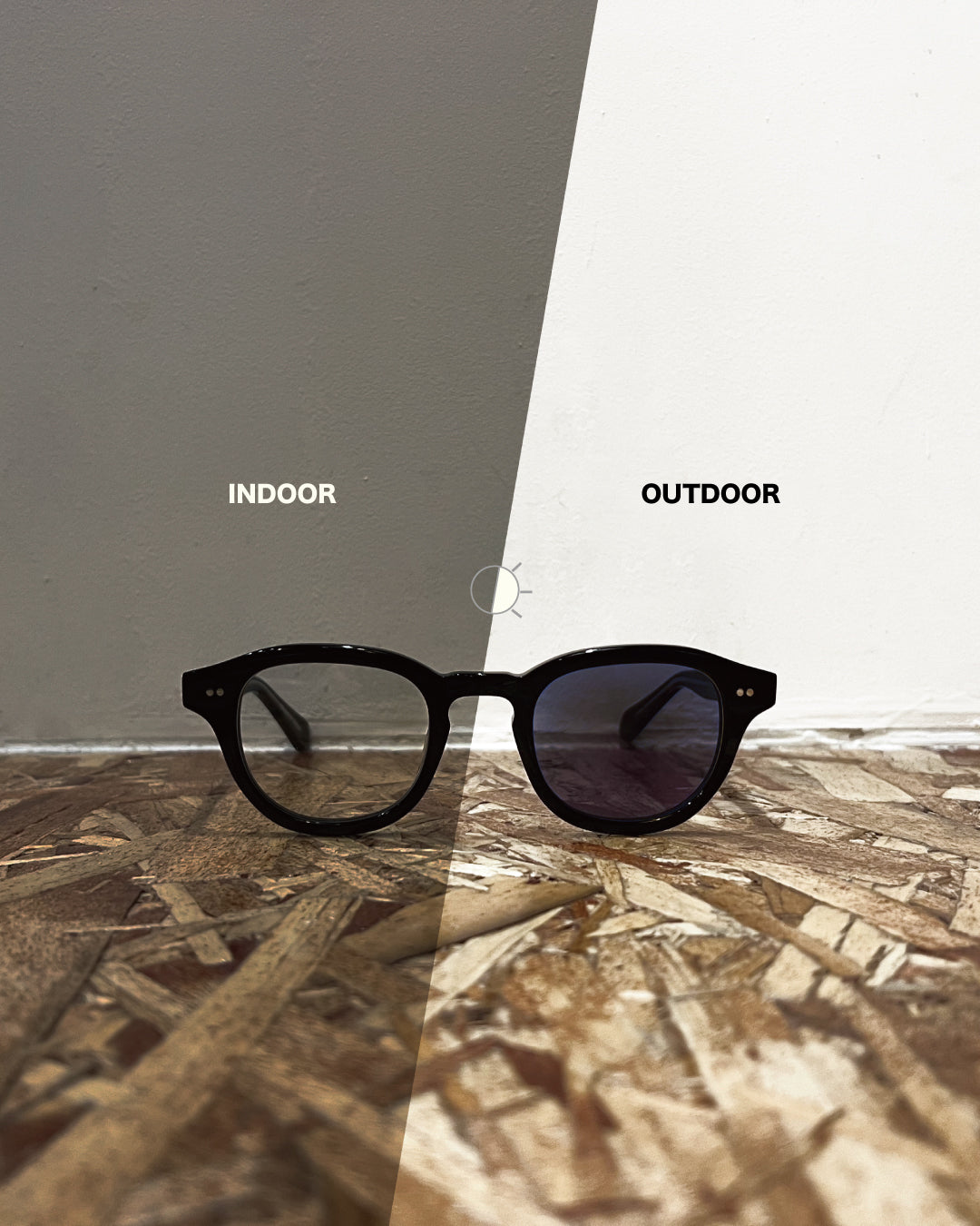 Tremolo【トレモロ】 × BLACK BOOTS 【ブラックブーツ】Photochromic lenses Sunglasses
