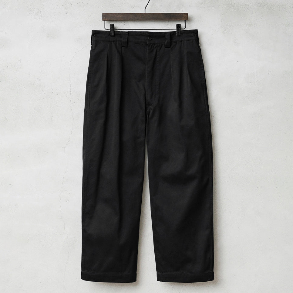 Military Reproducts 【ミリタリーリプロダクツ】 M-52  ツータックチノパンツ (BLACK)