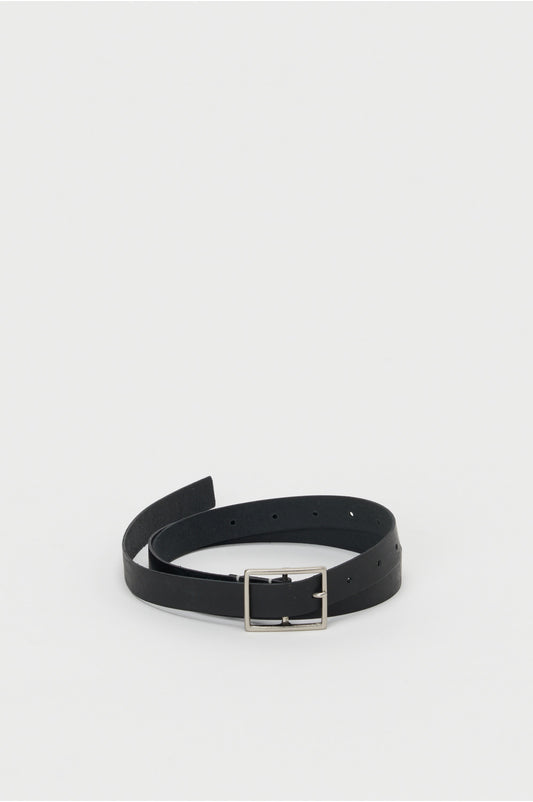 Hender Scheme【エンダースキーマ】 square buckle belt (BLACK) 【qn-rc-sbb】