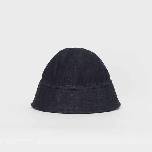 Hender Scheme 【エンダースキーマ】bucket hat (indigo one wash)