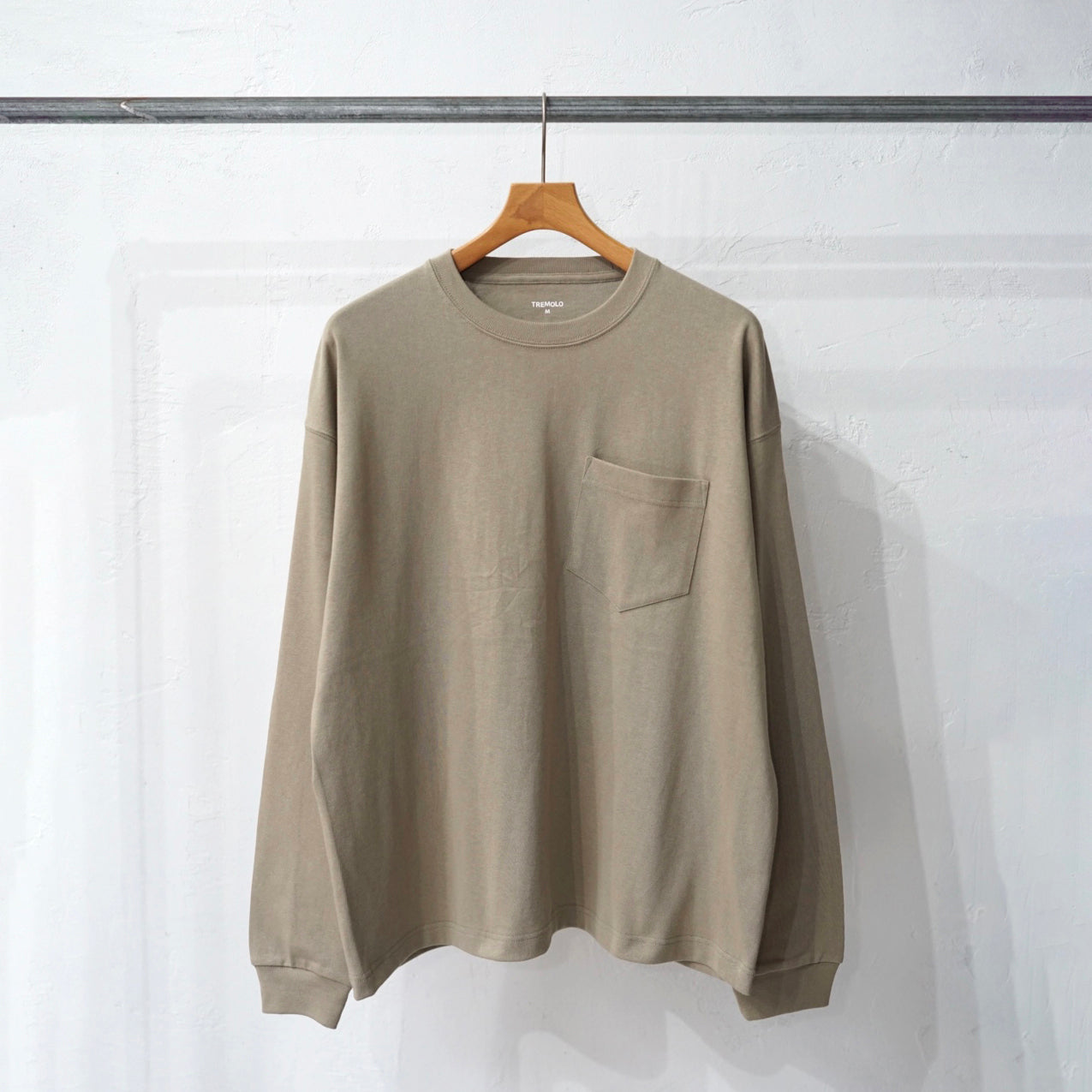 Tremolo【トレモロ】Heavy Weight L/S Pocket Tee  (3COLOR)