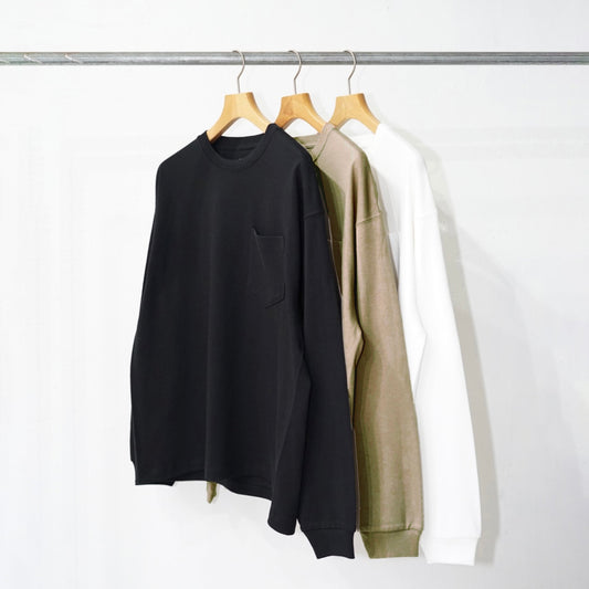 Tremolo【トレモロ】Heavy Weight L/S Pocket Tee  (3COLOR)