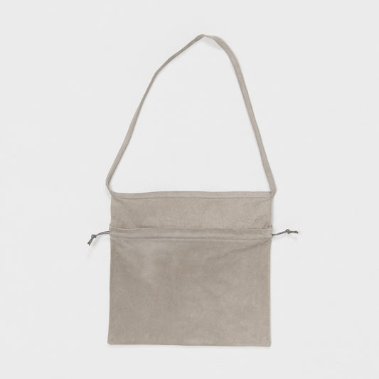 Hender Scheme 【エンダースキーマ】red cross bag big (light gray)