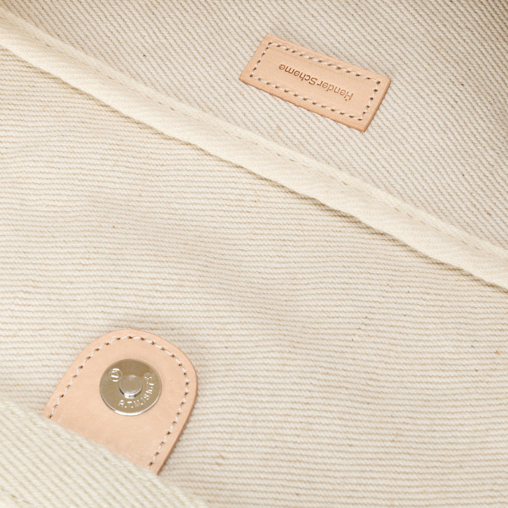 Hender Scheme 【エンダースキーマ】square shoulder bag small (NATURAL) 【ol-rb-sss】