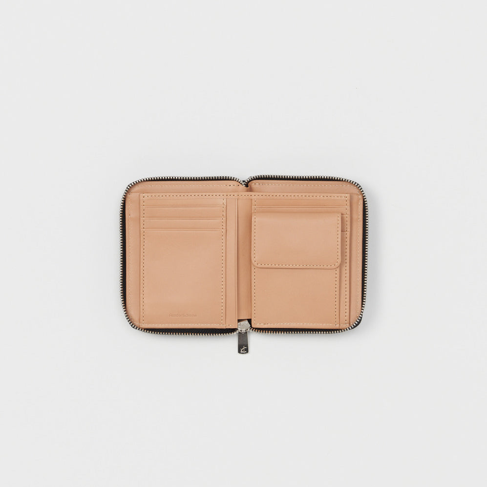 Hender Scheme 【エンダースキーマ】square zip purse (BLACK)